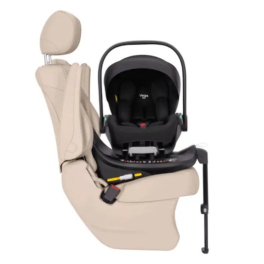Автокрісло+база CARRELLO Vega lite CRL-13808/2 Absolute Black i-Size 40-87см ISOFIX з обертанням /1/, зображення 6
