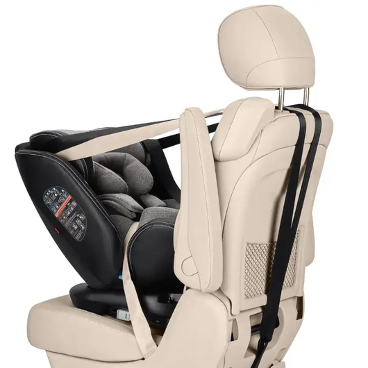 Автокрісло CARRELLO Asteroid CRL-12801/2 Lunar Beige 0+1/2/3 ISOFIX з поворотом /1/, зображення 4