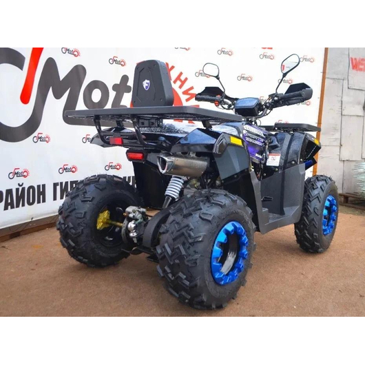Квадроцикл Forte Braves 200 Lux Чорно-синій, зображення 4