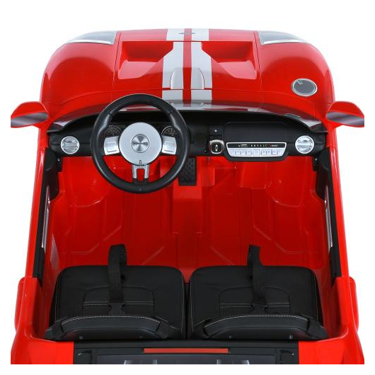 Вид на кермо та приладову панель дитячого Ford GT M 6107EBLR
