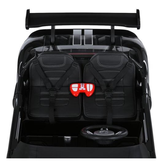 Подвійне шкіряне сидіння з ременями безпеки Ford GT M 6107EBLR