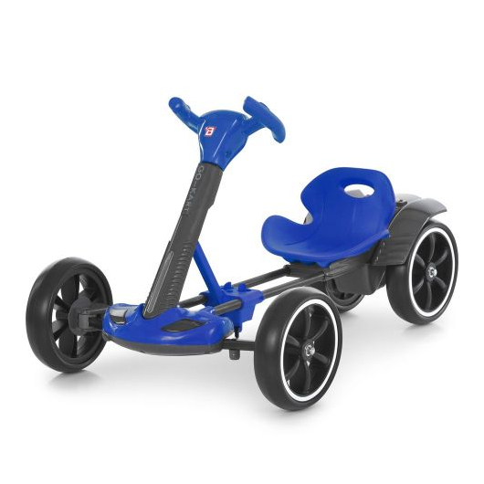 Синий детский электрокарт Bambi Racer M 6072EBR-4