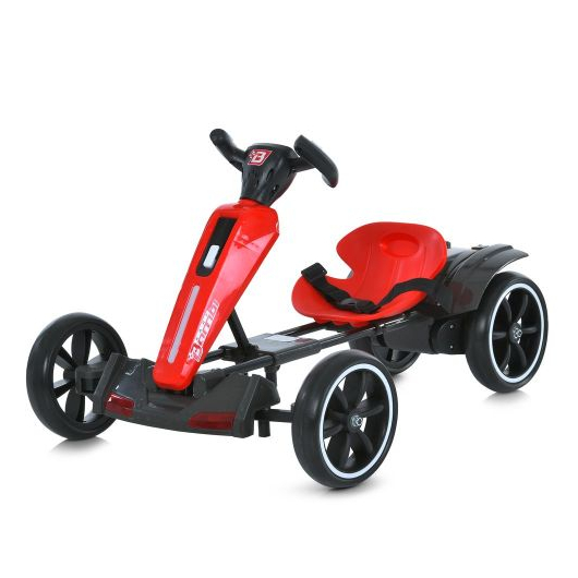 Красный детский электрокарт Bambi Racer M 6277EBR-3