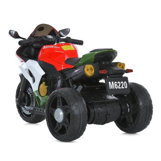 Триколісний електромотоцикл M 6220 вигляд ззаду