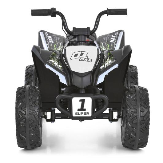 Електроквадроцикл M 6283EL-1-2 Black-White, вигляд спереду