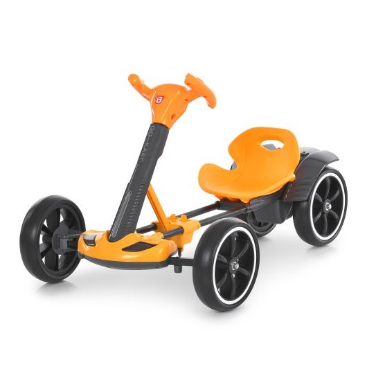 Оранжевый детский электрокарт Bambi Racer M 6072EBR-7