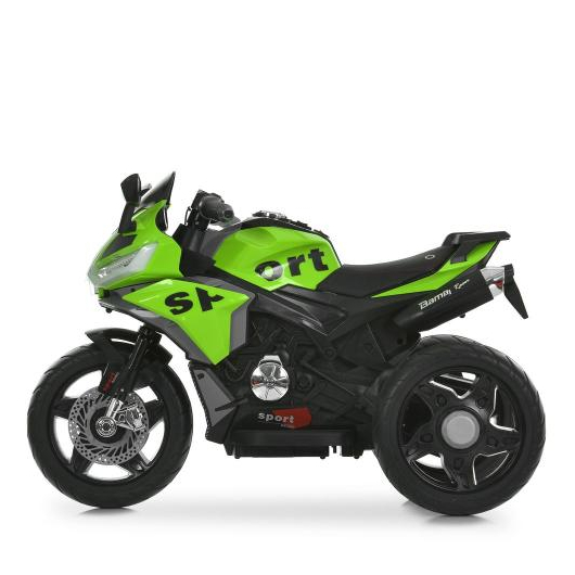 Спортивный трицикл для детей M 6267EL салатовый