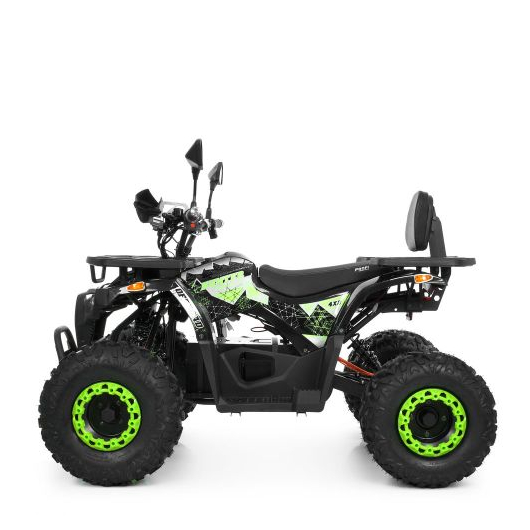 Подростковый квадроцикл на аккумуляторе HB-EATV1450F V2, вид в профиль