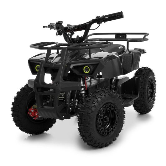 Електроквадроцикл HB-ATV1000AS-19 чорний антрацит, вигляд 3/4