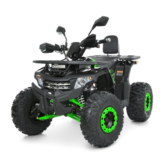 Детский квадроцикл HB-FC1450-2-5(MP3) черно-зеленый