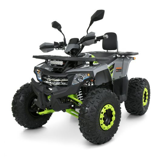 Детский электромобиль квадроцикл HB-FC1450-11-5 серо-зеленый