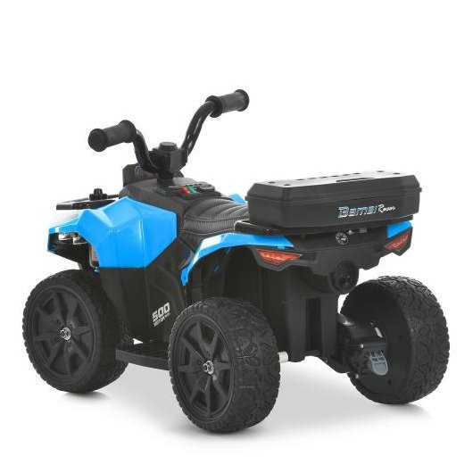 Квадроцикл для дітей M 6286EBLR-4, ракурс три чверті ззаду
