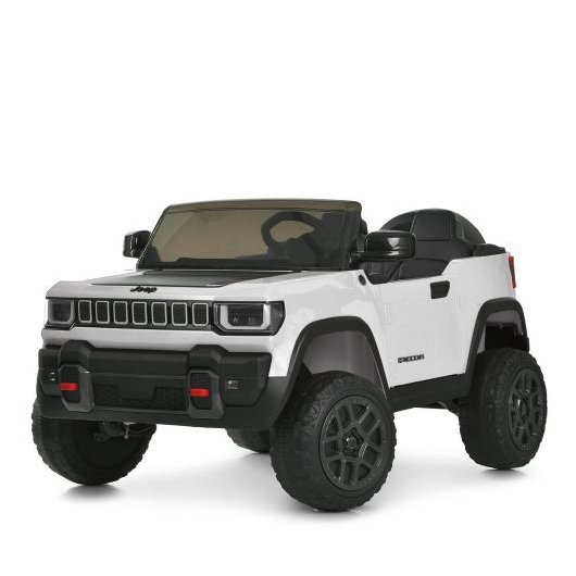 Детский электромобиль джип JJ2500EBLR-1(24V) белого цвета