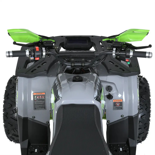 Руль и панель управления квадроцикла HB-EATV1450F, вид со стороны сиденья