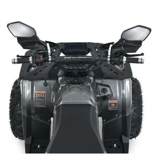 Руль и панель управления квадроцикла HB-EATV1450F, вид сверху