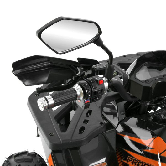Кермо, дзеркала та панель керування квадроцикла HB-FC1450-2-7