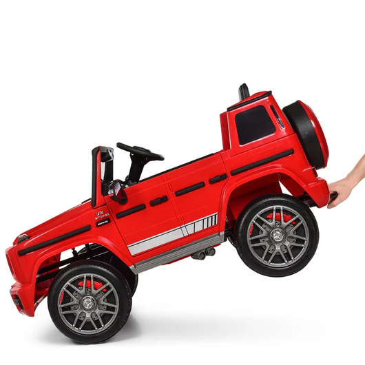 Дитячий електромобіль Джип Mercedes M 4180EBLR-3, зображення 5