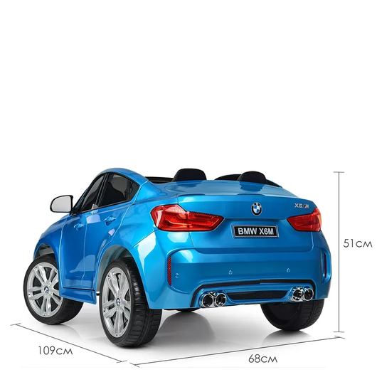 Детский электромобиль Джип Bambi JJ2168EBLR-4 BMW X6M, изображение 4