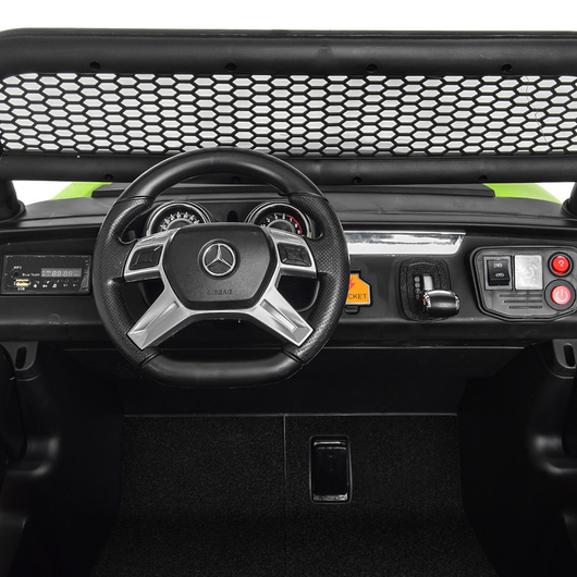Дитячий електромобіль Джип Bambi M 4133EBLR-5 Mercedes-Benz Unimog Concept, зображення 6