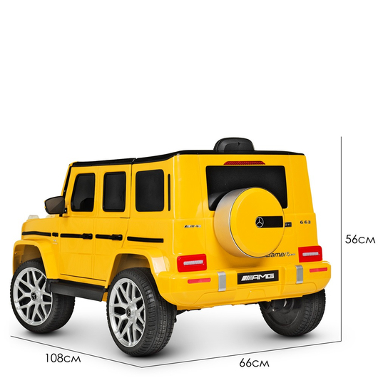 Детский электромобиль Mercedes M 4214EBLR-6, изображение 5