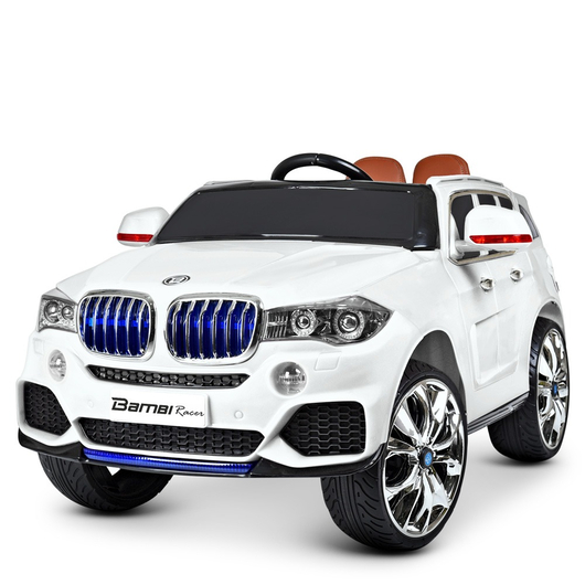 Дитячий електромобіль Джип BMW X5 M 2762(MP4)EBLR-1, зображення 2