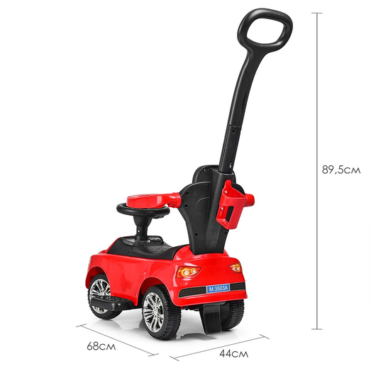 Каталка-толокар Bambi M 3503A(MP3)-3, зображення 6