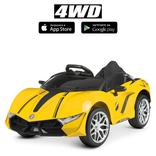 Дитячий електромобіль Bambi Lamborghini M 4796EBLR-6, зображення 2