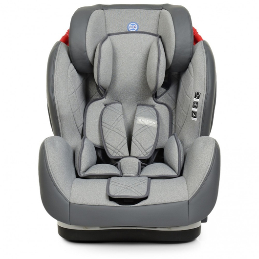 Детское автокресло El Camino ME 1057 BASTION Isofix Light Gray, изображение 2