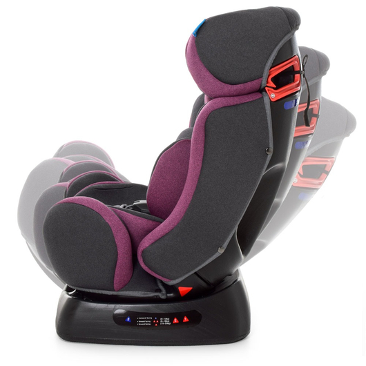 Дитяче автокрісло Bambi M 3678 Pink Gray, зображення 5
