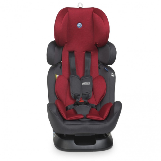 Дитяче автокрісло El Camino ME 1042 BRAVO Royal Red, зображення 4