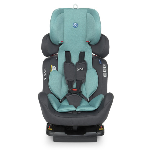 Дитяче автокрісло El Camino ME 1041 BRAVO ISOFIX Royal Turquoise, зображення 4