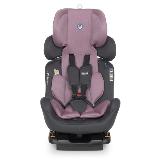 Дитяче автокрісло El Camino ME 1041 BRAVO ISOFIX Royal Violet, зображення 4