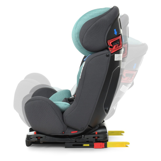 Дитяче автокрісло El Camino ME 1041 BRAVO ISOFIX Royal Turquoise, зображення 5