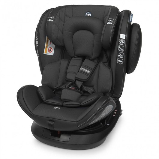 Детское автокресло El Camino ME 1045 EVOLUTION 360 Premium Black