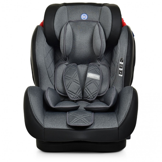 Дитяче автокрісло El Camino ME 1057 BASTION Isofix Dark Gray, зображення 2