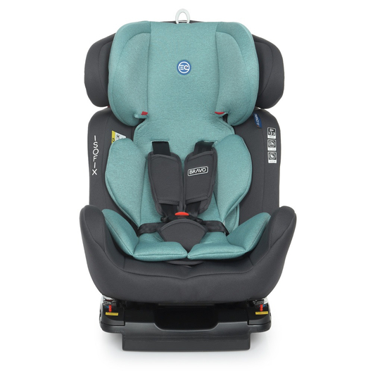 Детское автокресло El Camino ME 1041 BRAVO ISOFIX Royal Turquoise, изображение 3