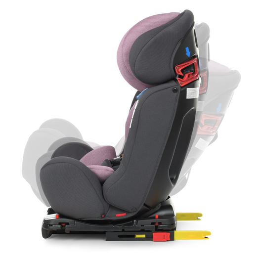 Детское автокресло El Camino ME 1041 BRAVO ISOFIX Royal Violet, изображение 5