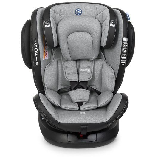 Дитяче автокрісло El Camino ME 1045-1 EVOLUTION 360 Royal Gray, зображення 3