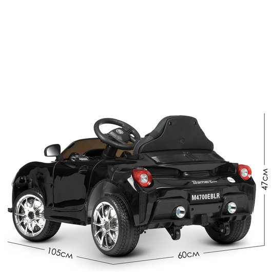 Дитячий електромобіль Bambi Ferrari M 4700EBLRS-2, зображення 6