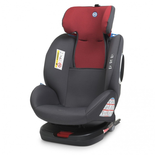 Дитяче автокрісло El Camino ME 1079 ABSOLUTE Isofix Royal Red, зображення 6
