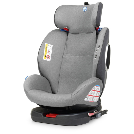 Дитяче автокрісло El Camino ME 1079 ABSOLUTE Isofix Royal Gray, зображення 6