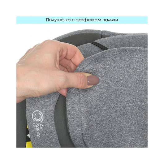 Детское автокресло El Camino ME 1081 i-TRUST Isofix Light Gray, изображение 12