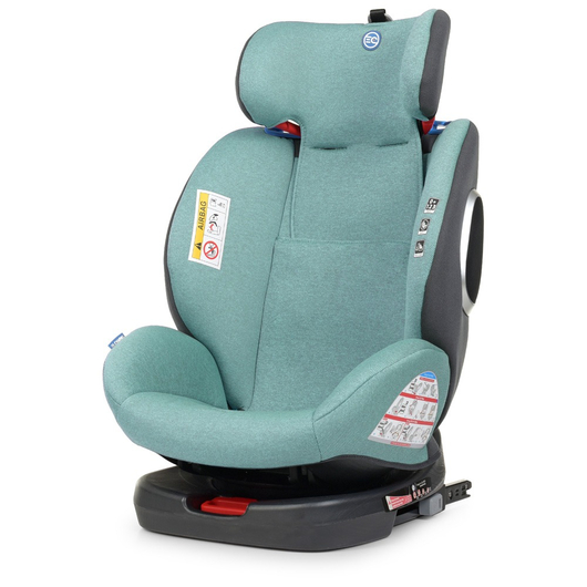 Дитяче автокрісло El Camino ME 1079 ABSOLUTE Isofix Royal Turquoise, зображення 6