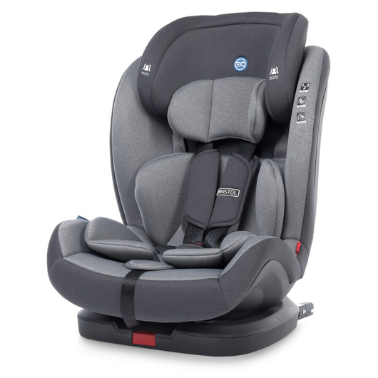 Дитяче автокрісло El Camino ME 1080-B BRISTOL Royal Gray