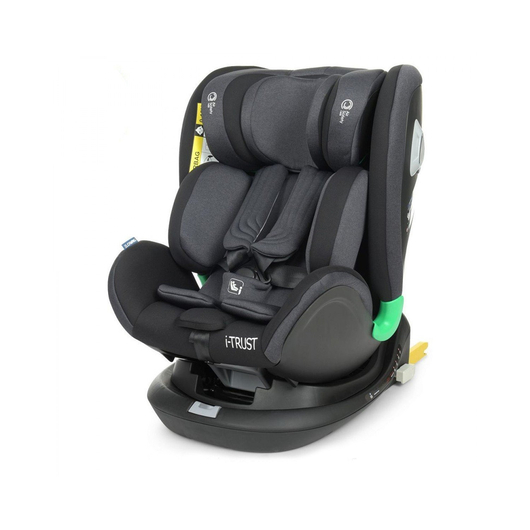 Дитяче автокрісло El Camino ME 1081-B i-TRUST Isofix Gray