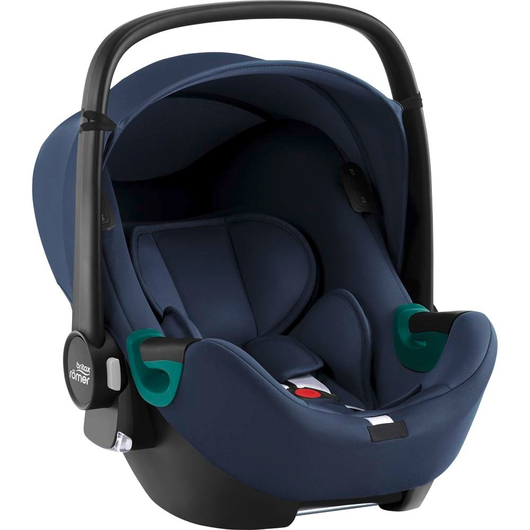 Детское автокресло Britax-Romer Baby-Safe iSENSE Indigo Blue с платформой Flex Base iSENSE, изображение 2