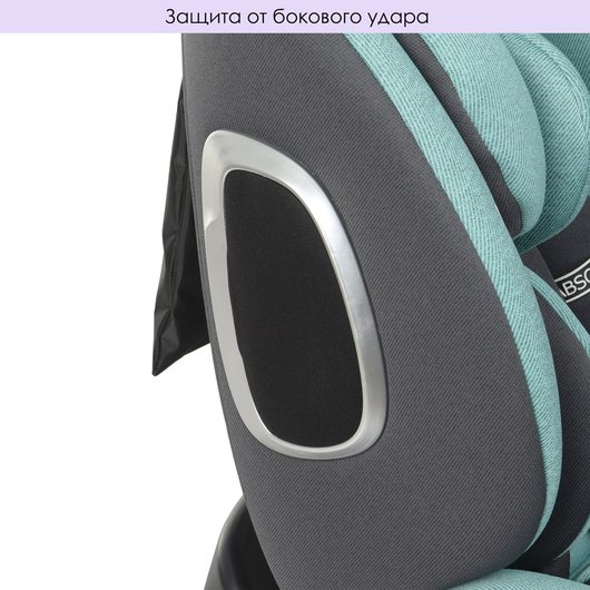 Дитяче автокрісло El Camino ME 1079 ABSOLUTE Isofix Royal Turquoise, зображення 7