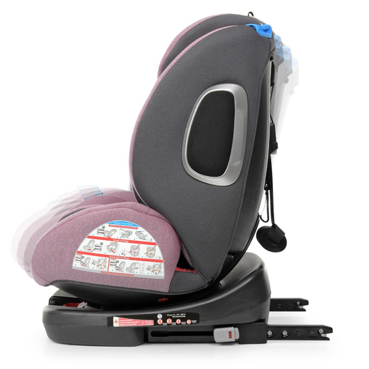 Детское автокресло El Camino ME 1079 ABSOLUTE Isofix Royal Violet, изображение 8