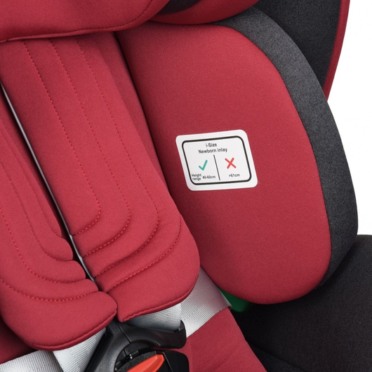 Дитяче автокрісло El Camino ME 1081 i-TRUST Isofix Red, зображення 15