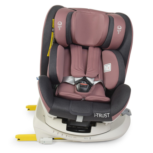 Дитяче автокрісло El Camino ME 1081 i-TRUST Isofix Pale Pink, зображення 6